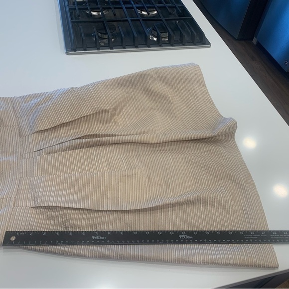 Tahari Sharon Fit & Flare Beaded Cocktail Dress 12 NWT Taupe Beige Party Classy - Picture 10 of 15